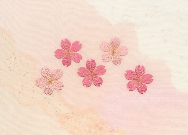 日本刺繍キットNo.001『桜』